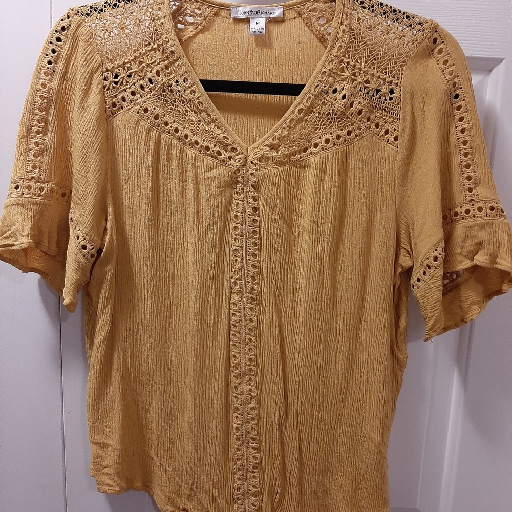 Yellow shirt